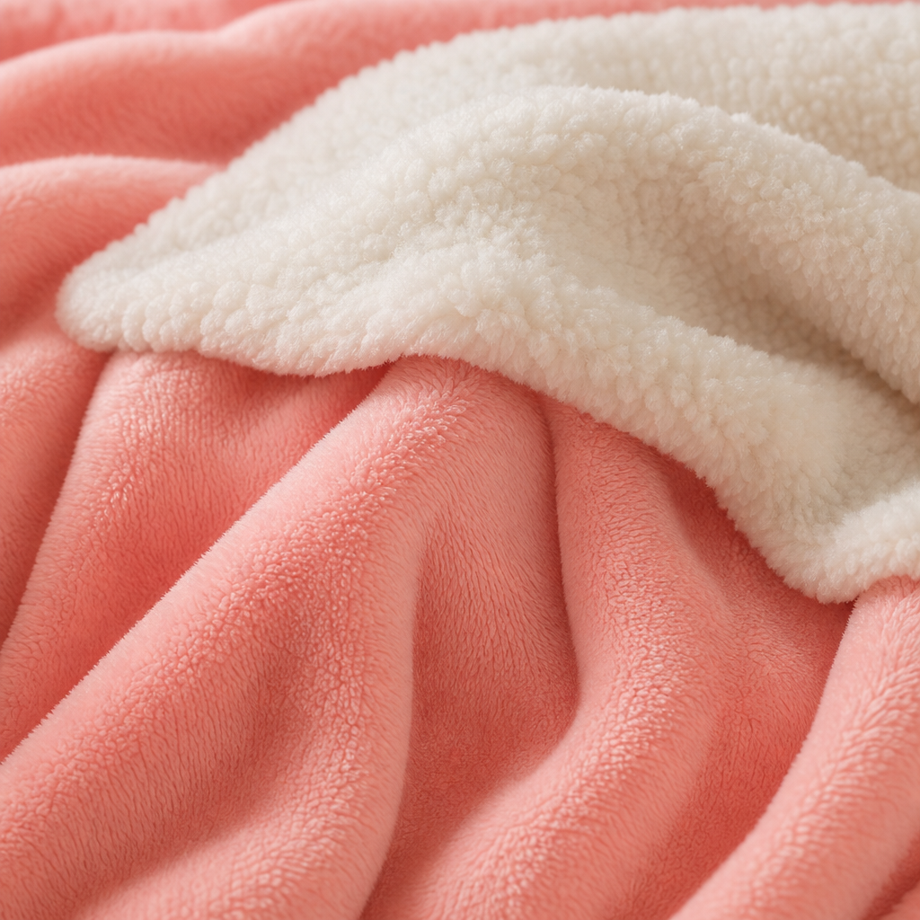 Lena Sherpa Dual Sided Soft Throw Blanket - Image 4