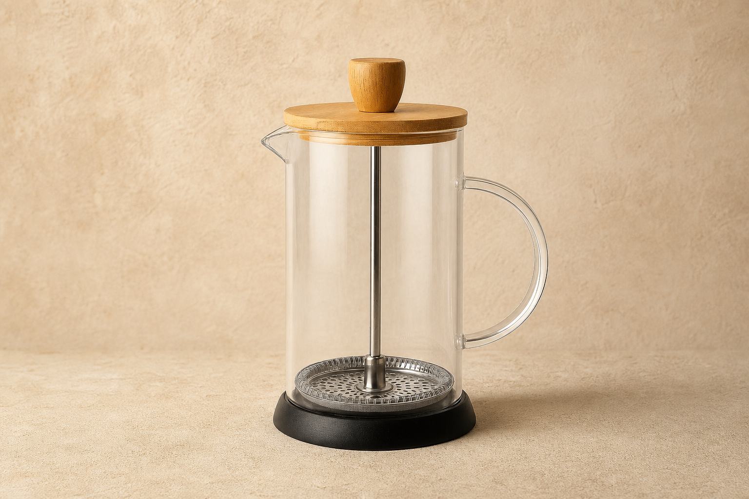 Noah Glass French Press Coffee & Tea Brewer