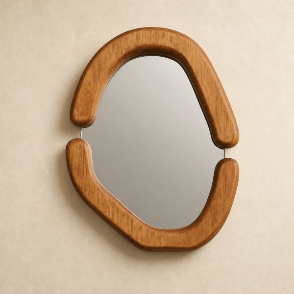 Ovalo Wooden Frame Mirror