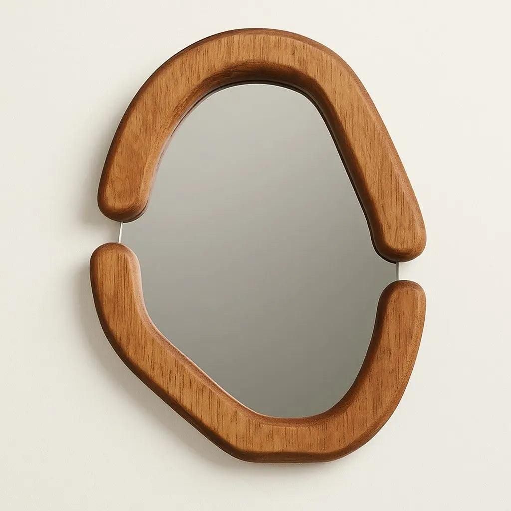 Ovalo Wooden Frame Mirror - Image 5