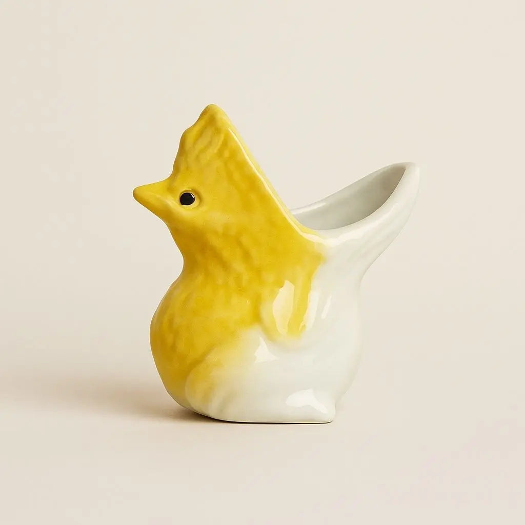 Frondy Ceramic Frog Planter - Image 5