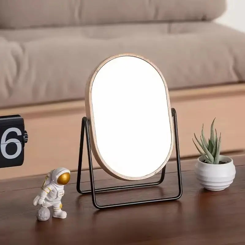 Voss Bamboo Swivel Mirror - Image 5