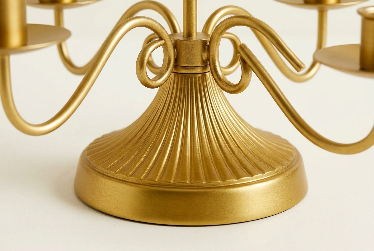 Roslin Metal Candle Holder - Image 3